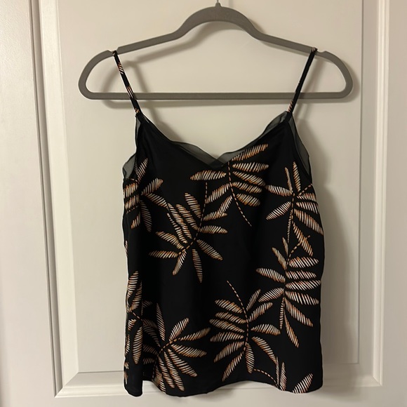 Black and orange patterned tank 🎃size XS - Picture 1 of 6